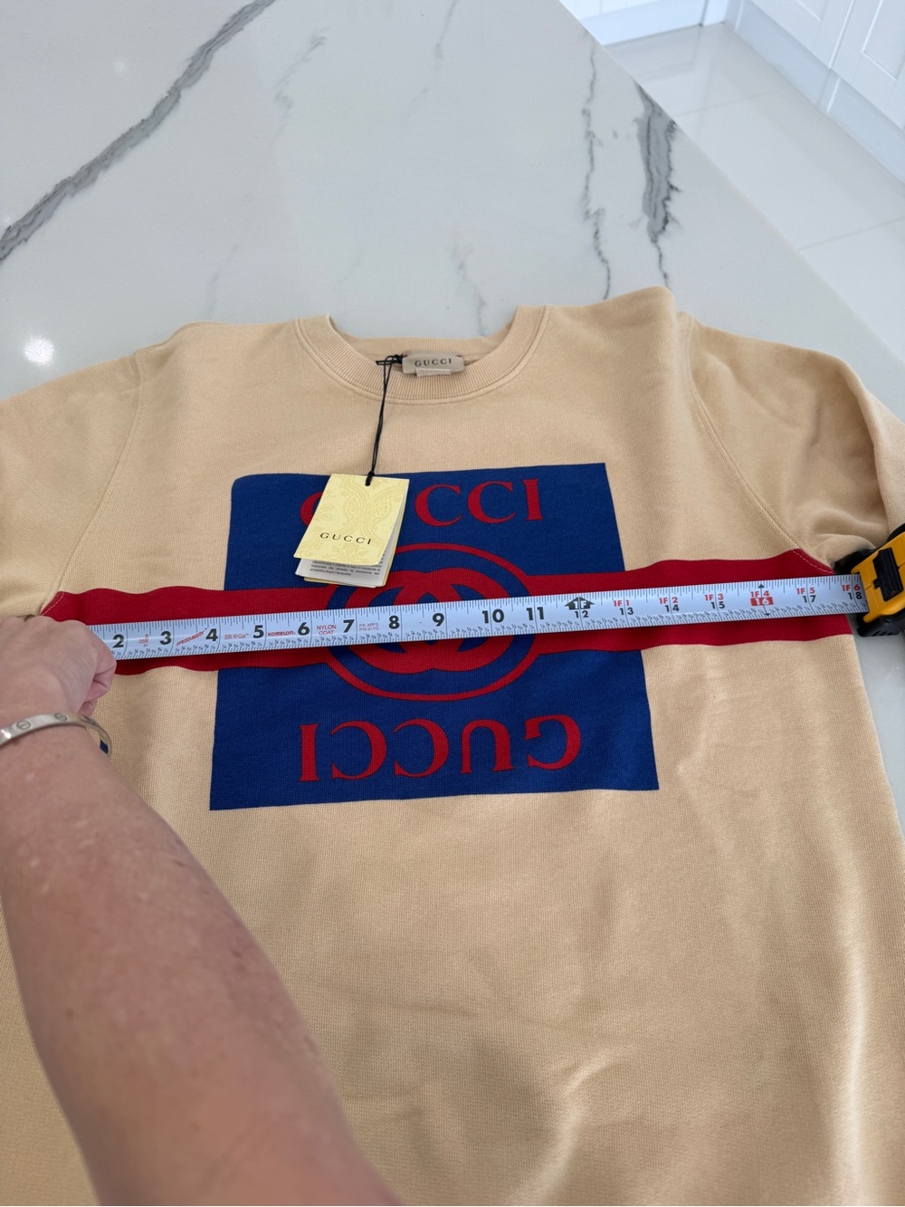 Gucci Logo Print Sweatshirt - Picture 6 of 8